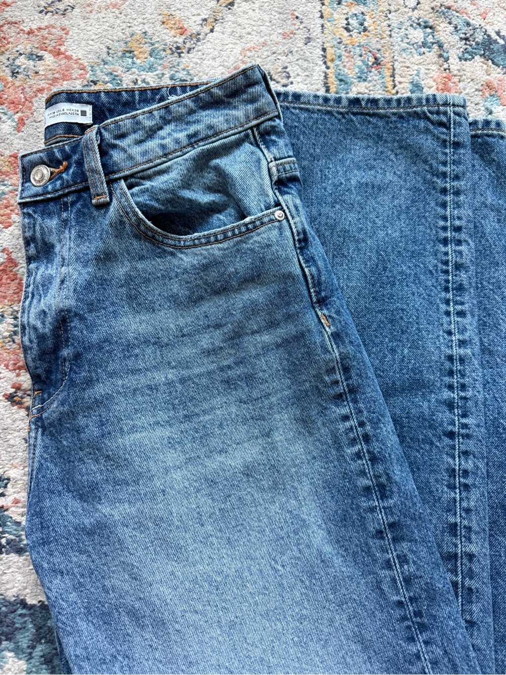 Zara straight cut jeans